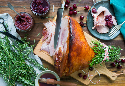 The secret to a perfect glazed Christmas ham
