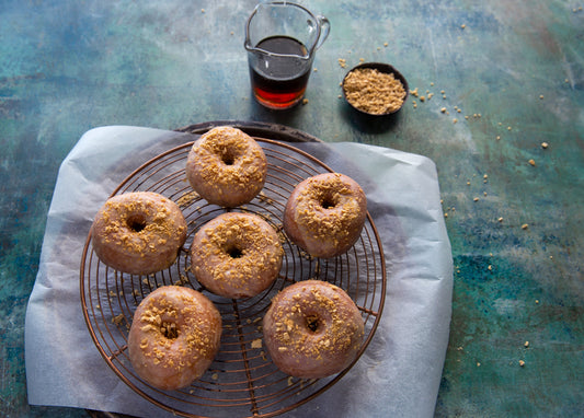 Recipe: Maple glazed doughnuts