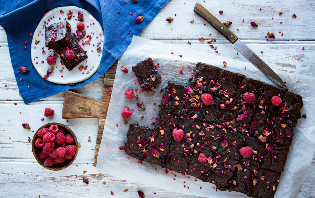 Recipe: Chocolate raspberry brownies