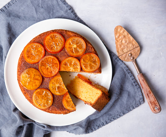 Recipe: Orange polenta cake