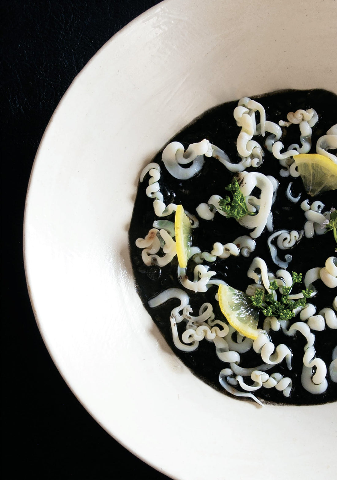 Recipe: Squid ink risotto, from 'Siciliano' by Joe Vargetto