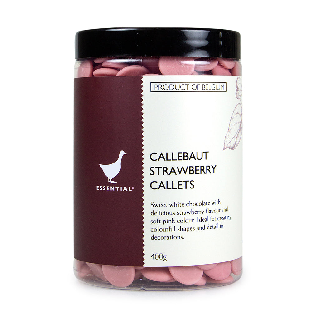 The Essential Ingredient Callebaut Strawberry Callets