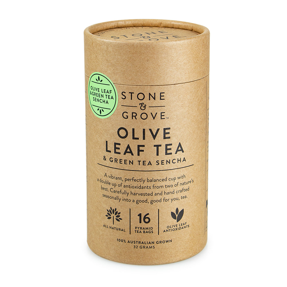 Stone & Grove Olive Leaf & Green Tea Sencha