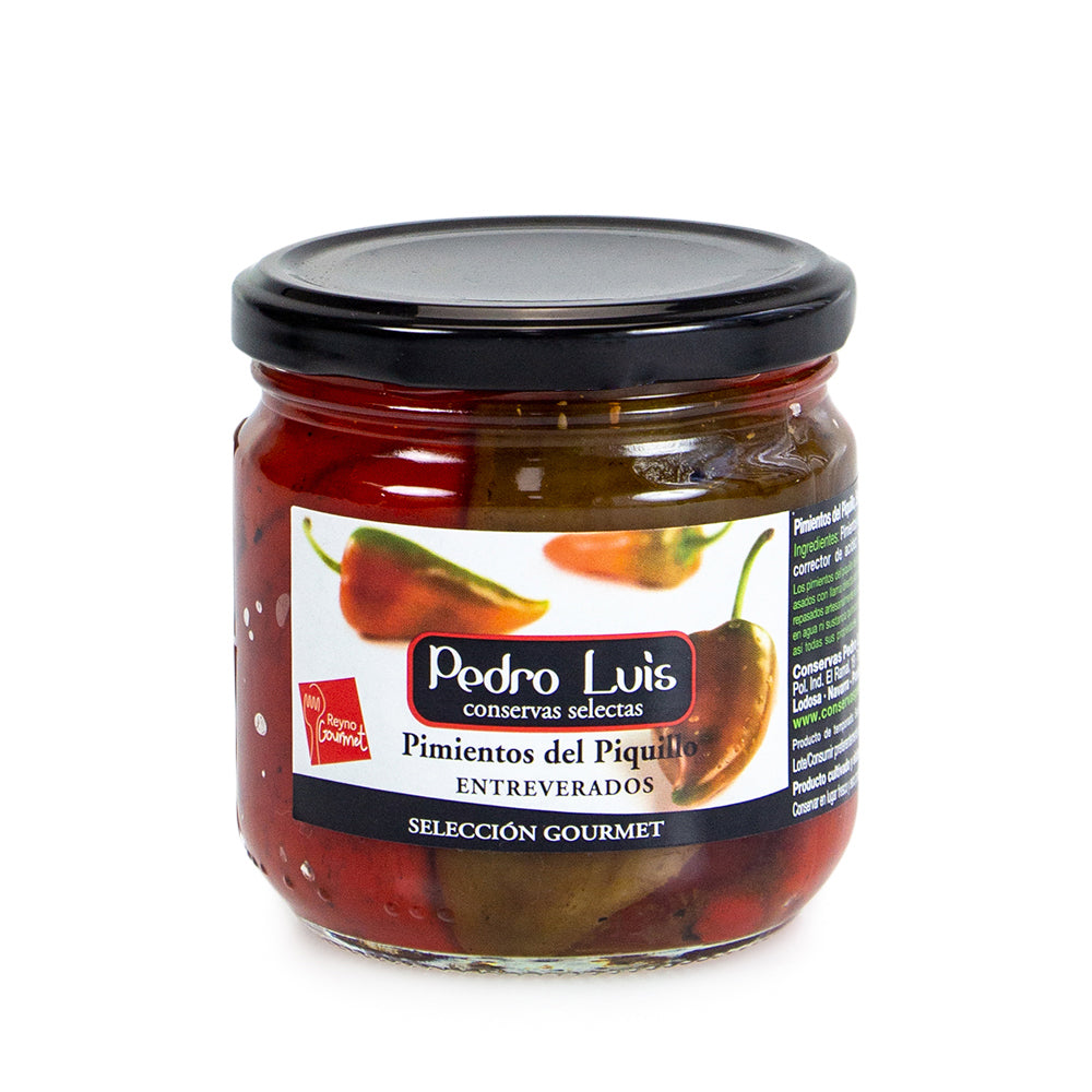 Pedro Luis Piquillo de Lodosa Red & Green Whole Peppers