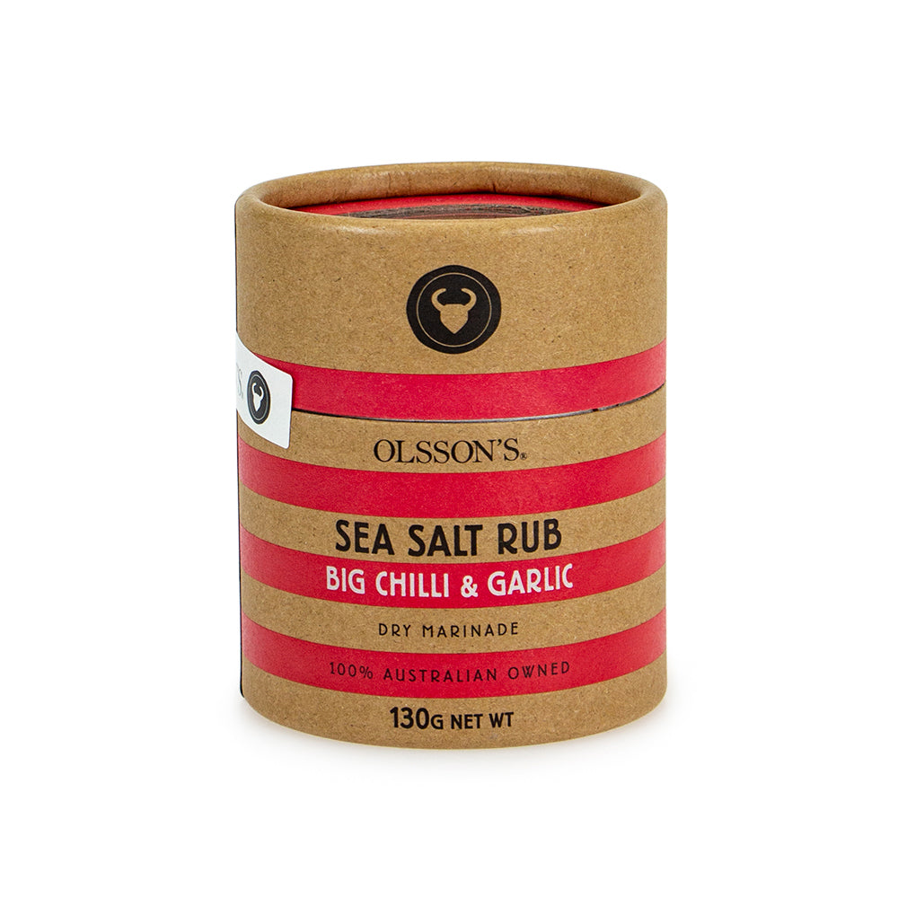 Olsson's Sea Salt Rub Big Chilli & Garlic