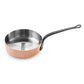 De Buyer Copper Saute Pan with Cast Iron Handle