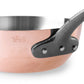 De Buyer Copper Conical Saute Pan with Cast Iron Handle
