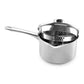 Silampos Stainless Steel 'Europa' Two-Lipped Saucepan with lid