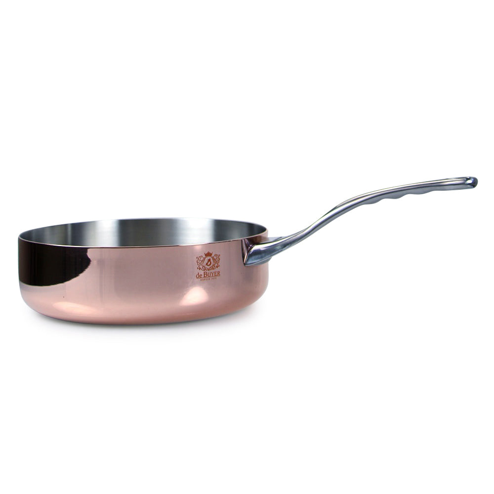 De Buyer Prima Matera Copper Induction Saute Pan