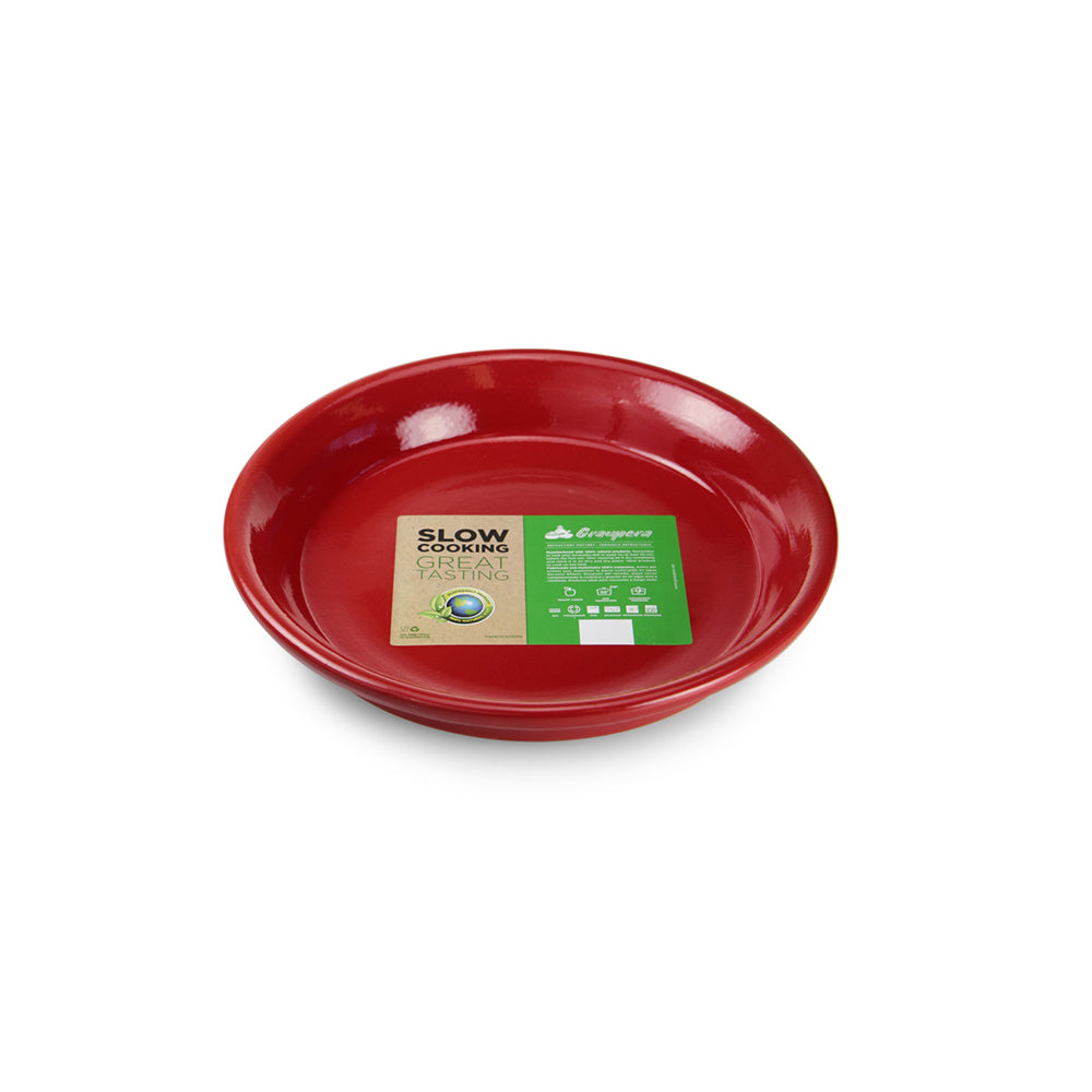 Graupera Pie Plate - Red