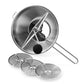 Stainless Steel Mouli 3 Discs with Long Handle