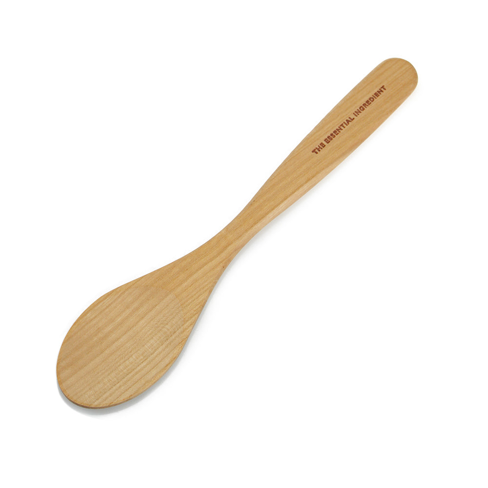 The Essential Ingredient Cherry Wood Oval Spoon