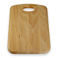 The Essential Ingredient Wooden Cutting Board with Finger Grip
