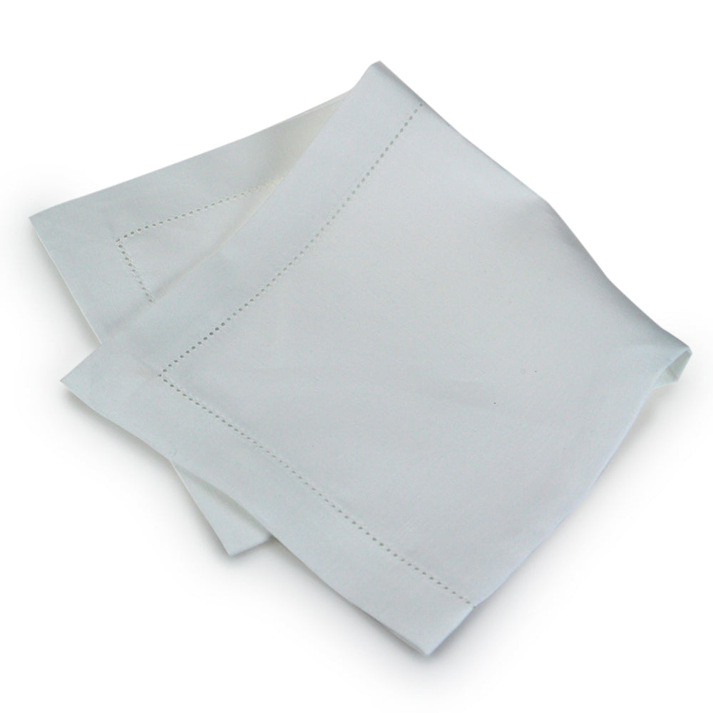 The Essential Ingredient Deluxe Pure Linen Table Napkin - White