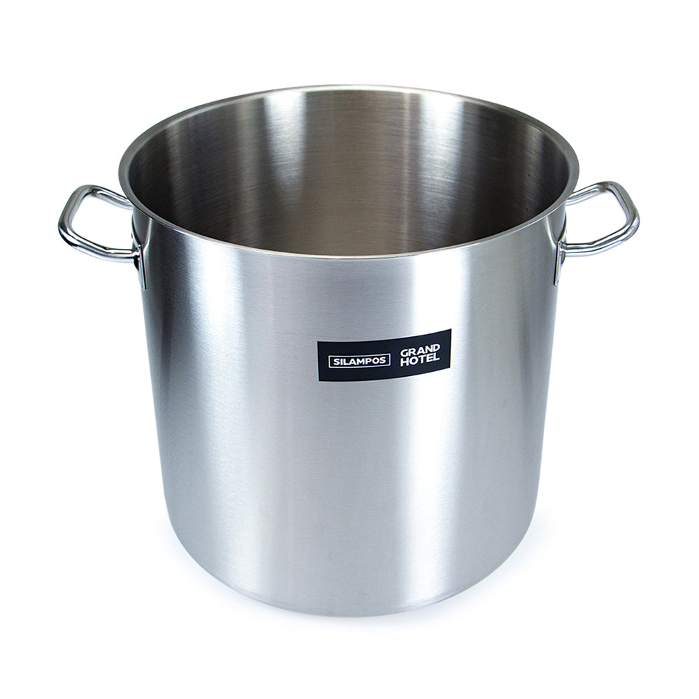 Silampos Stainless Steel 'Grand Hotel' Stockpot with lid 36cm (36L)