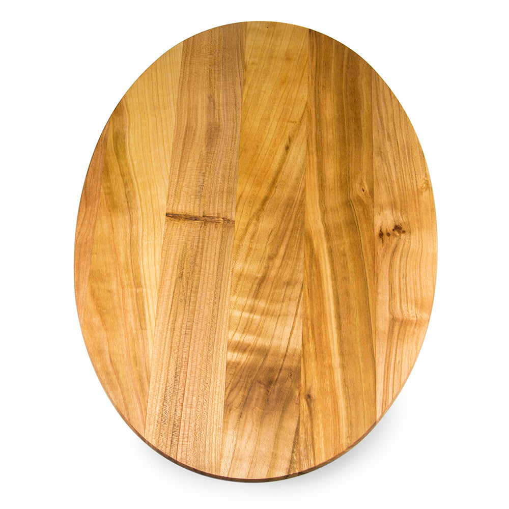 The Essential Ingredient Cherry Wood Oval Carving Board