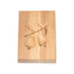 The Essential Ingredient Pear Wood Shortbread Mould - Christmas Bell Design