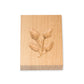 The Essential Ingredient Pear Wood Shortbread Mould - Acorn Design