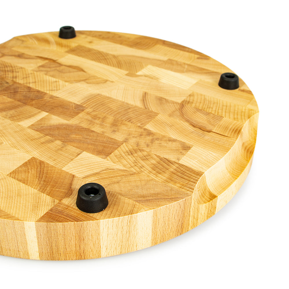 The Essential Ingredient Beech Wood Round Chopping Board