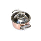 De Buyer Prima Matera Copper Stew Pan with Stainless Steel Handles & Lid 16cm