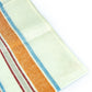 The Essential Ingredient Pure Linen Tea Towel - Orange/Red/Blue Stripes